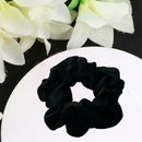 Women Hair Rings Satin Cloth Scrunchies Ponytail Holder Hairband (Style 7) A