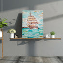 5D DIY Diamond Painting Kits Sailboat Full Round Drill Handicrafts Decor