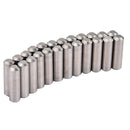 24 Pieces Alnico 5 Guitar Pickup Magnet Rod Pole Slug Pickup Parts 18mm