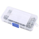 160 pcs M2 M2.5 M3 M4 M5 304 Stainless Steel Pan Head Screws Nuts Assortmen I8L9