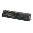 DC1.5V Digital LCD Display Auto Thermometer In Out Clock For Car Home Vehicle