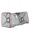 For crab fish crawdad shrimp minnow fishing bait trap cast Dip foldable net Bj