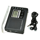 Portable Mini Radios FM/MW/SW With Antenna Digital Alarm Clock FM Radio Rec A5K7