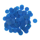 200x Counters Counting Chips Plastic Markers 18mm Mixed Colors(Yellow,Blue) for