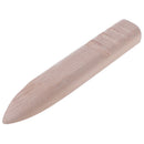 3Pcs Solid Leathercraft Tool Edge Slicker Round Wood Slicking Burnishing LeathFT