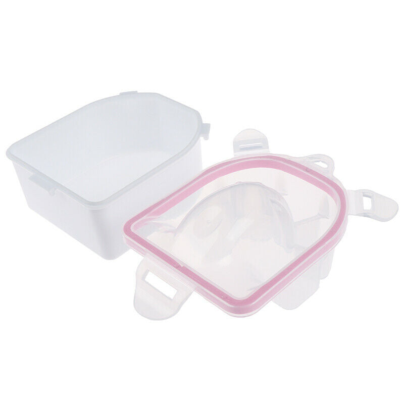 1Pc Nail Spa Acetone Soak Off Warm Water Bowl Nail Soak Manicure Treatment To Pg