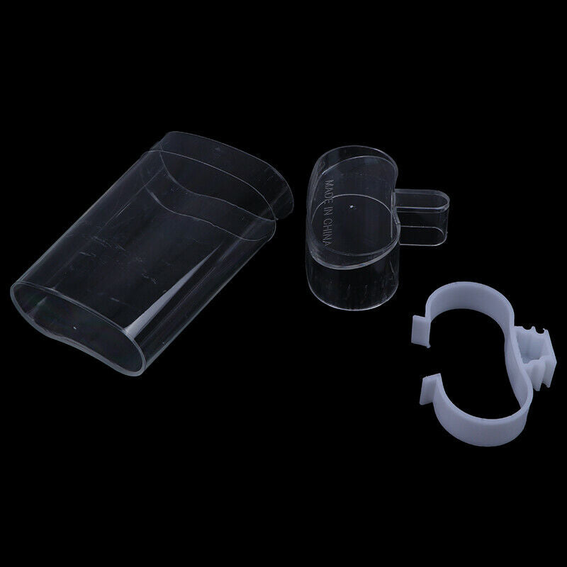 Bird Feeder Food Water Feeding Automatic Drinker Parrot Pet Dispenser Cage Clip-