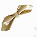 10Pcs Christmas Napkin Rings Alloy Rhinestone Napkin Buckle Napkin Holder S