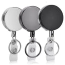 Badge Holder Reel Clip Retractable, 3 Pcs Heavy Duty Retractable Badge Reel
