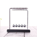 Newton Cradle Physics Pendulum Science Z-Type Wood Newton's Cradle Art In M L4T7