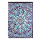 DIY Mandala Special Shaped Diamond Painting 50 Pages A5 Sketchbook Notebook