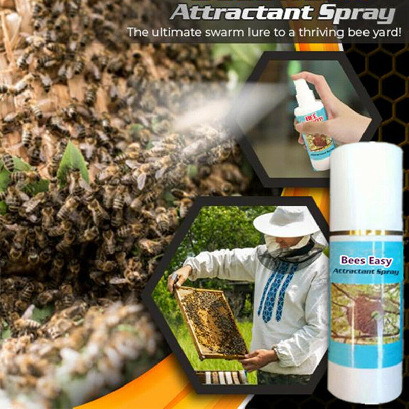 60ml Spray Hive Catching Bait Trap Bee Attractant Collecting Beekeeping Tool