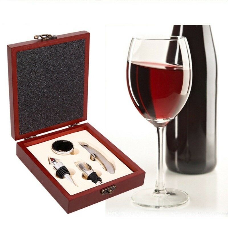 Wine Bottle Opener Rabbit Corkscrew Collar Pourer Set Wine Accessories