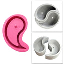 DIY Garden Planter Silicone Molds for Succulent Plant Flower Pot Clay Concrete