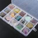 Lucky Stone, Natural Amazonite Quartz Tumbled Chips Crushed Stones, Home Indoor