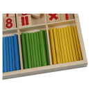 Baby Children Wooden Counting Math Game Mathematics Toys Kids Preschool EducN3O5