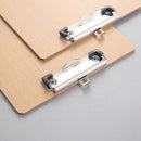 A4 Size Wooden Clipboard Clip Board Office School Stationery With Hanging H W6O3
