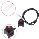 HOT! Red Point Style Start Power On Off Switch ATV Motor Motocross Scooter Bike