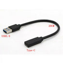 USB-C To USB 3.0 Male To Female Converter Cord Extension Cord Phone Connector