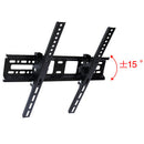 Universal Lcd Led Tv Wall Bounted Brackets 30Kg Steel 400X400Mm 15Â° Tilt Wa