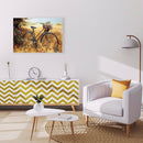 Diamond Painting Field Bike Full Round Rhinestone Picture DIY Set 40x30cm