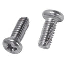 M2 x 5mm 304 Stainless Steel Phillips Round Head Screws Bolt 60pcs