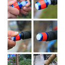 Bike Handlebar Plug Light Led Handle Tail Light Bicycle Warning Lamp Multi-