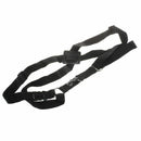 Black Adjustable Tenor Baritone Sax Saxophone Harness Shoulder Strap R4E6