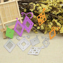 5x DIY Metal Cutting Die Stencil Scrapbooking Embossing Die Cut Paper Craft