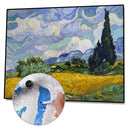Painting By Numbers Kit DIY White Clouds Canvas Oil Art Picture Home Decor