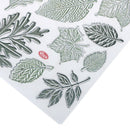 leaves transparent clear silicone stamp for diy scrapbooking photo decorationOZ