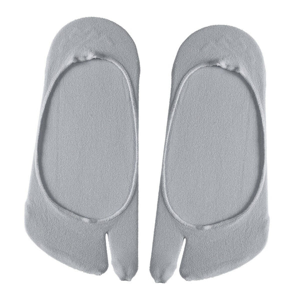 4-Pairs Womens Split No Show Socks Breathable Japanese Geta Ankle Toe Socks