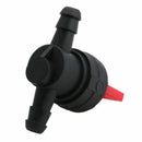 5pcs 1/4 inch Inline Straight Gas Fuel Cut Shut Off Valve Q2G6