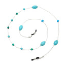 3pcs Sunglasses Eyeglass Holder Delicate Sunglasses Spectacles Beads Metal