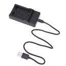 DC 5V 400mAh USB Battery Charger for Sony NP-FW50 Fits for Alpha