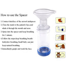 Storage Fog Canister Inhalation Atomizing Cup Asthma Sprayer Non-Toxic Inhal ME