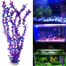 Fish Tank Aquarium Ornament Decor Artificial Plastic-Underwater-Grass Plant 25cm