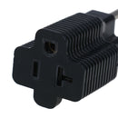 Household electrical adapter NEMA 5-15P male to NEMA 5-20R female'adapter   Kw