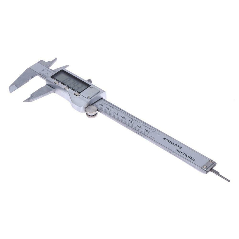 Metal Electronic Digital Vernier Caliper Micrometer Guage LCD A