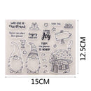 DIY hand account scrapbook scrapbook finished chapter Decor stamp TOP Xmas X0C1