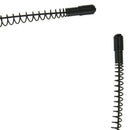 Lady Hairdressing Black Flexible Spiral Metal Hair Band Hoop