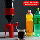 Hand-pressing Coke Bottle Inverted Drinker Inverted Soda Dispenser Party X3M7
