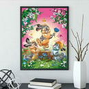 5D DIY Full Drill Diamond Painting Animal Cross Stitch Home Art (Cartoon03)