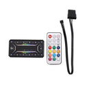 Computer PC Case Fan RGB Adjust LED Fan Quiet Remote Computer Cooler Coolin W9M9