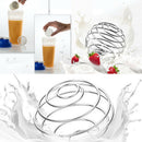 Stainless Steel Whisk Ball Mixed Shaker Bottle Fitness Bottle Mixing Bar Dr Gw