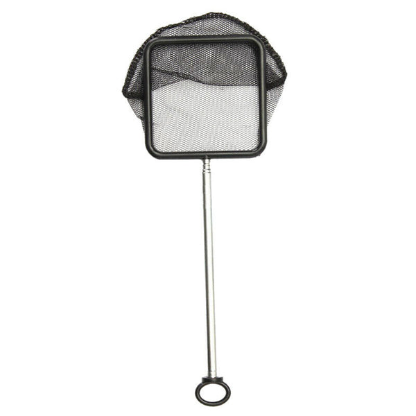 1Pc 20~40cm Aquarium Extendable Handle Shrimp Small Betta Fish Tank Net Squ