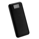 20000mAh Dual USB Mobile Battery Charger Power Bank Case DIY Kit black