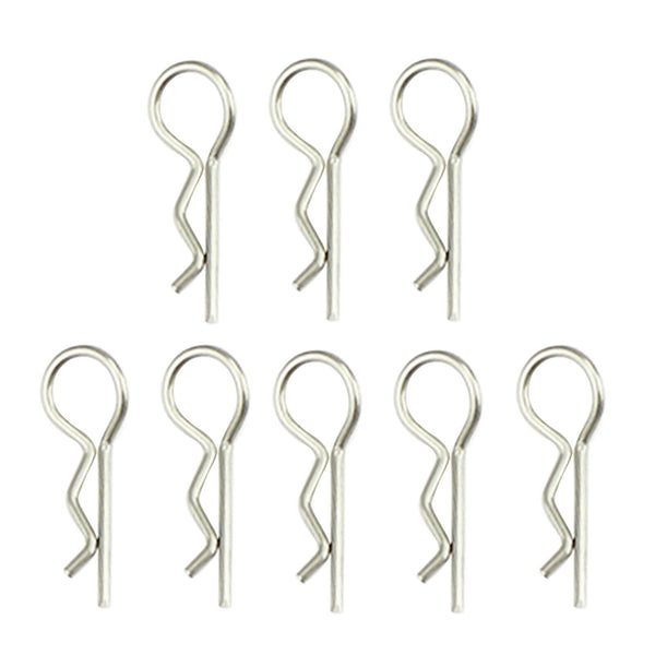 8PCS Metal Body Pins Clips for WLtoys 124018 124019 RC Car Crawler Accessory