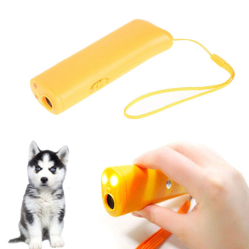 New Ultrasonic Anti Bark Stop Barking Dog Training Repeller Control Trainer â„–[