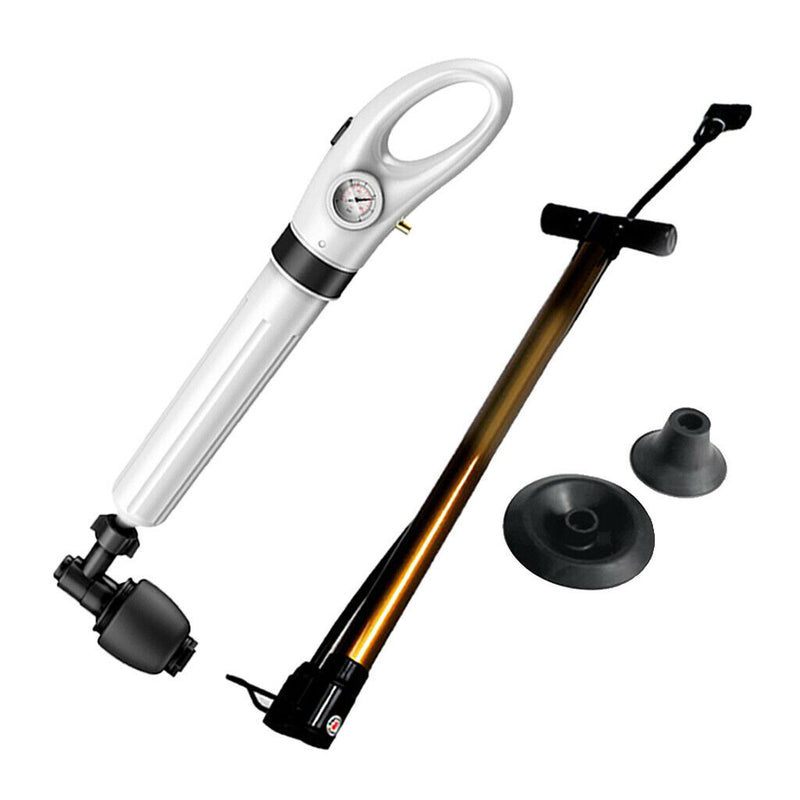 Toilet Air Pressure Inflator Piston Pump Kit Tool Air Drain